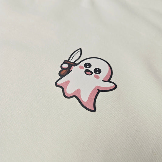 Ghost Knife Halloween Sweater