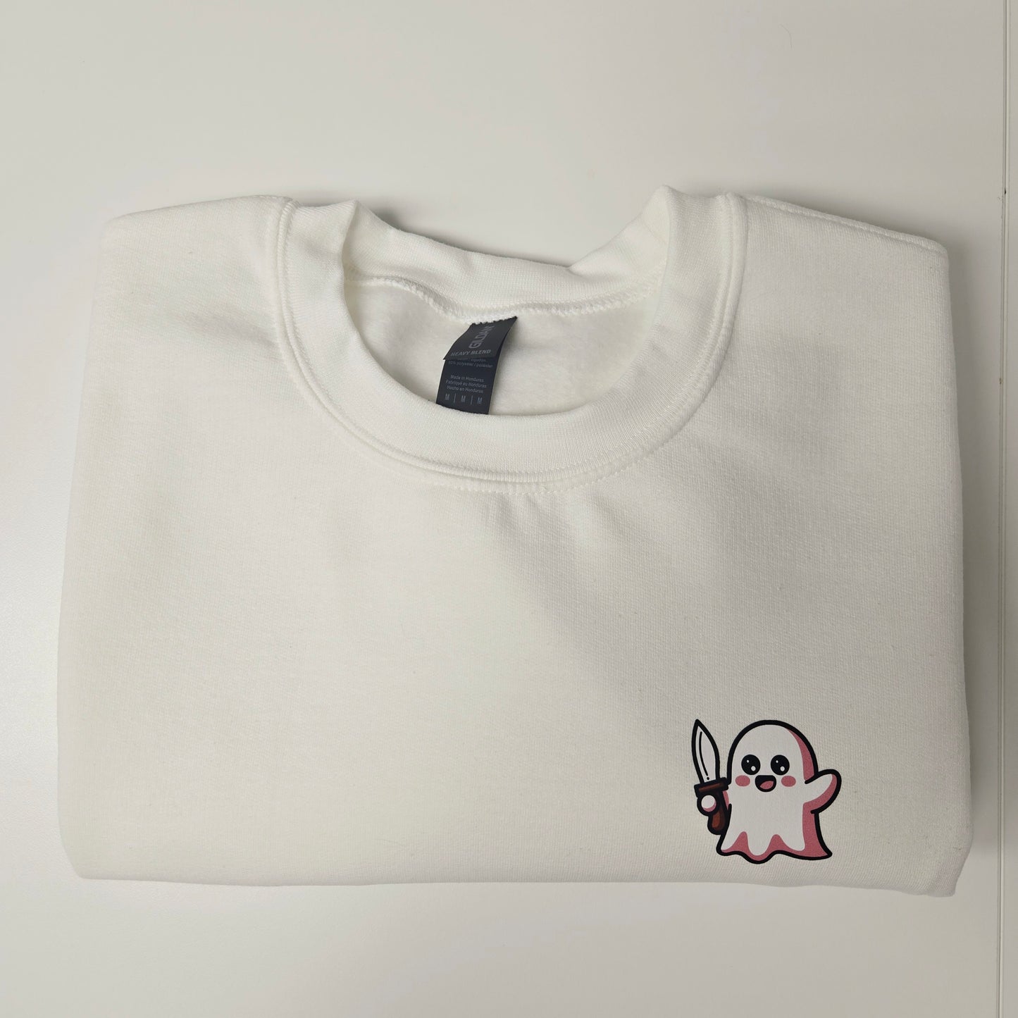 Ghost Knife Halloween Sweater