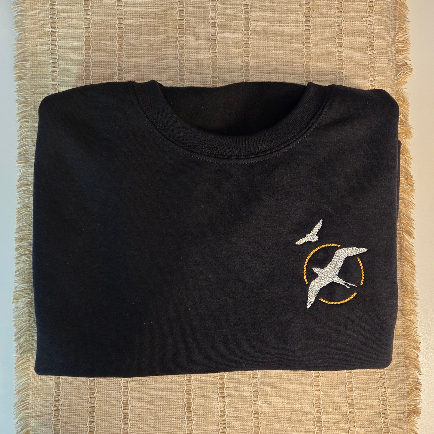 "Redeemed" Embroidered Sweater