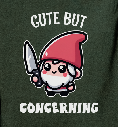 "Cute but Concerning" Gnome Sweater
