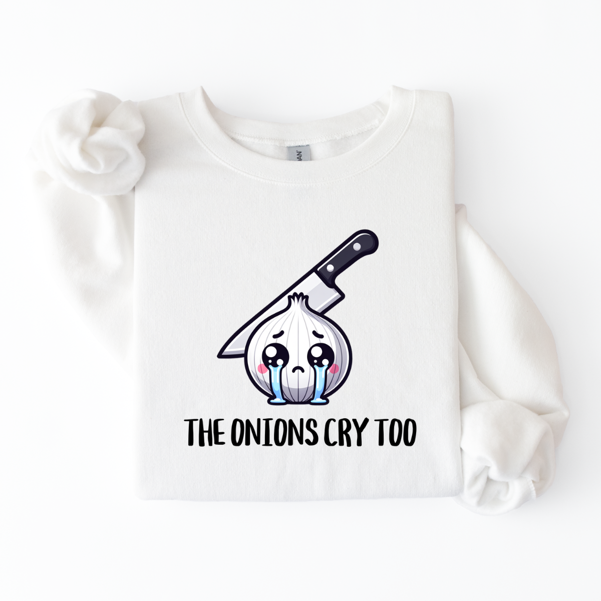 "The Onions Cry Too" Cooking Sweater